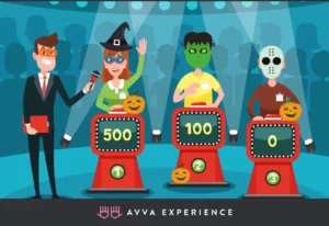 Halloween games for work Time Travelling