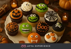 Halloween games for work Cupcake Decorating