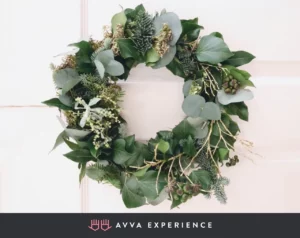 Festive wreath making workshop virtual