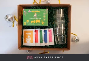 coffee tasting is one of the top virtual happy hour ideas