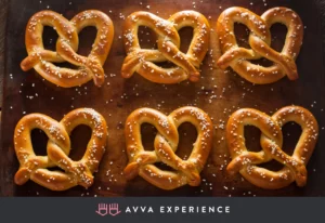 Cooking team building Stuffed Pretzel Making