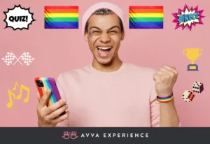 mini game extravaganza with Pride Month trivia questions