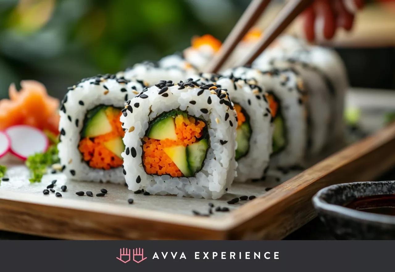 digital sushi rolling class is one of the best virtual events