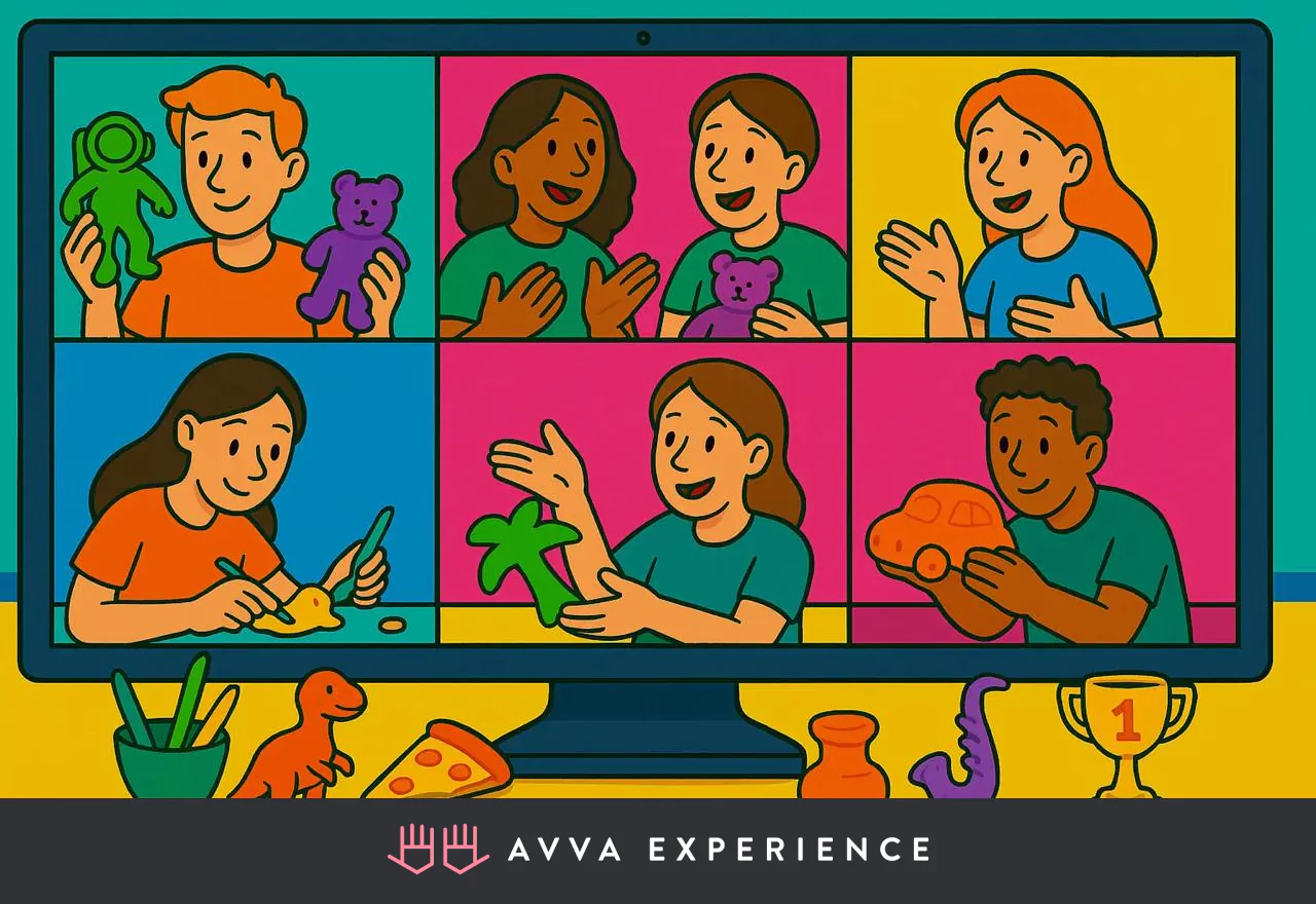 Virtual Corporate Events Ideas The Virtual Pottery Pictionary Team Showdown