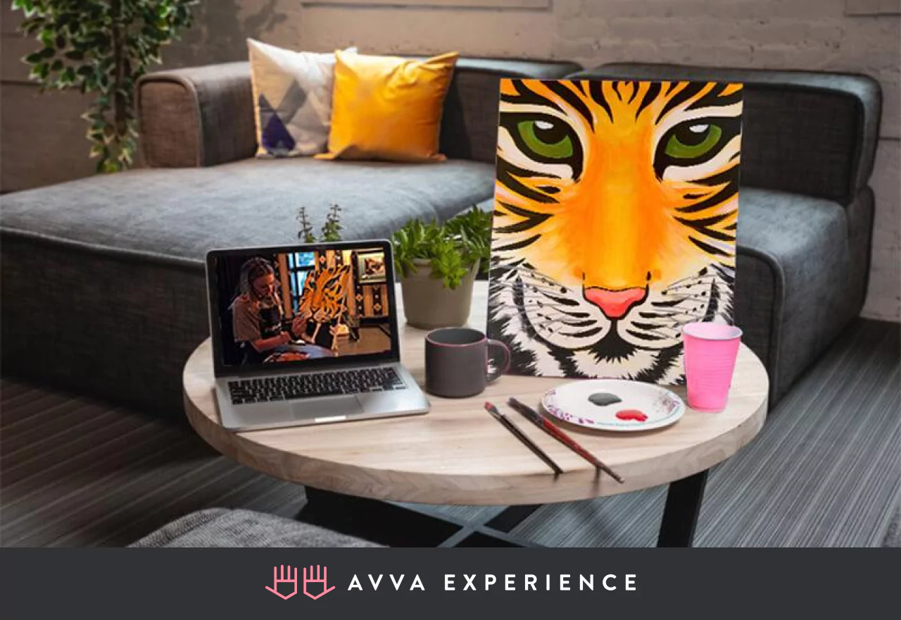 Virtual Corporate Events Ideas The Ultimate Virtual Painting Workshop