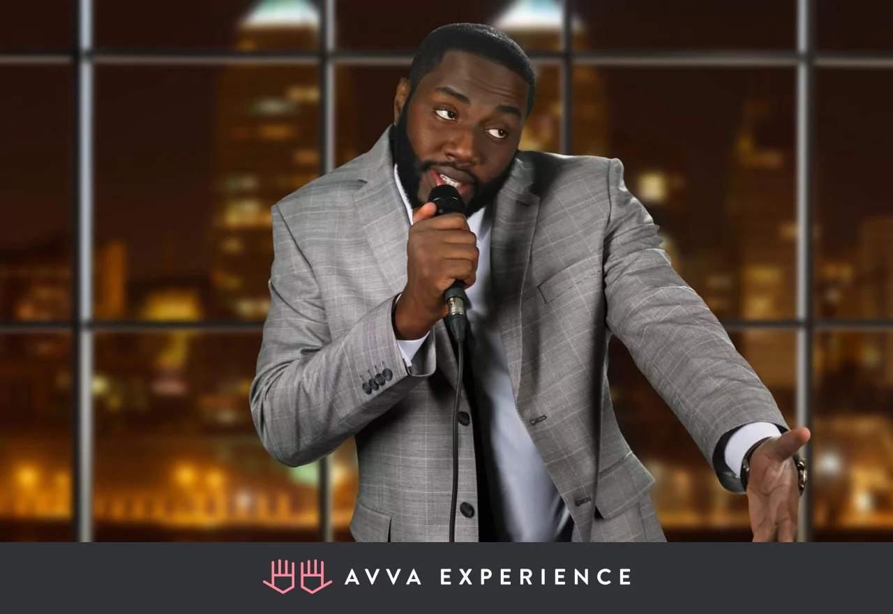 Virtual Corporate Events Ideas A Virtual Comedy Stand Up Show By A Star Comedian