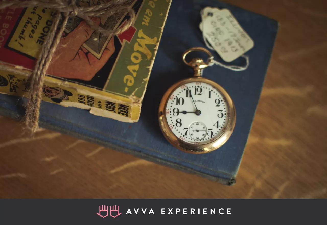 Digital Time Traveling show for virtual networking