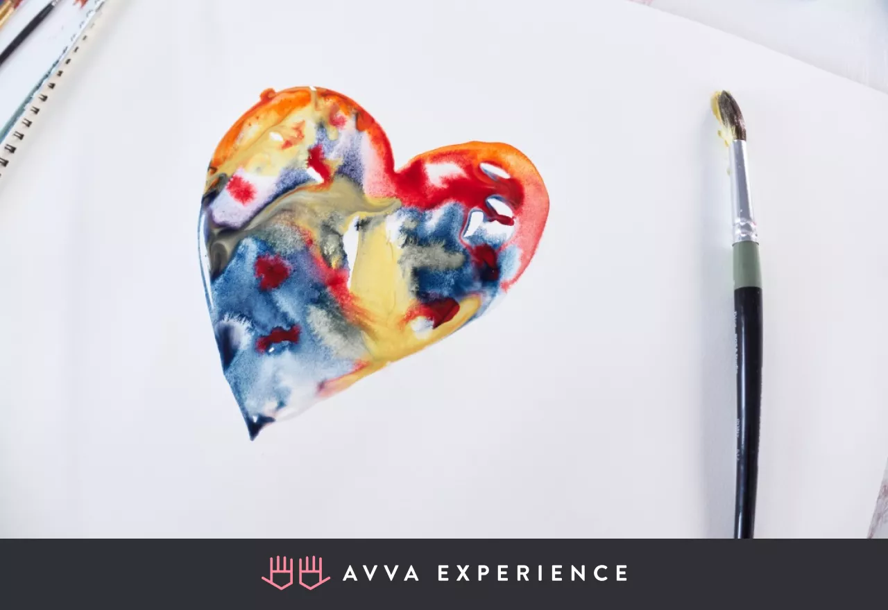 Painting party for virtual Valentines Day Online painting party is a top experience for virtual Valentines Day