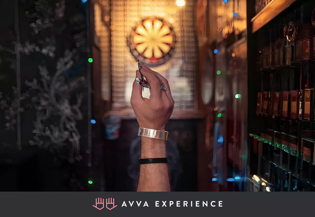 Select a virtual event and score a bullseye