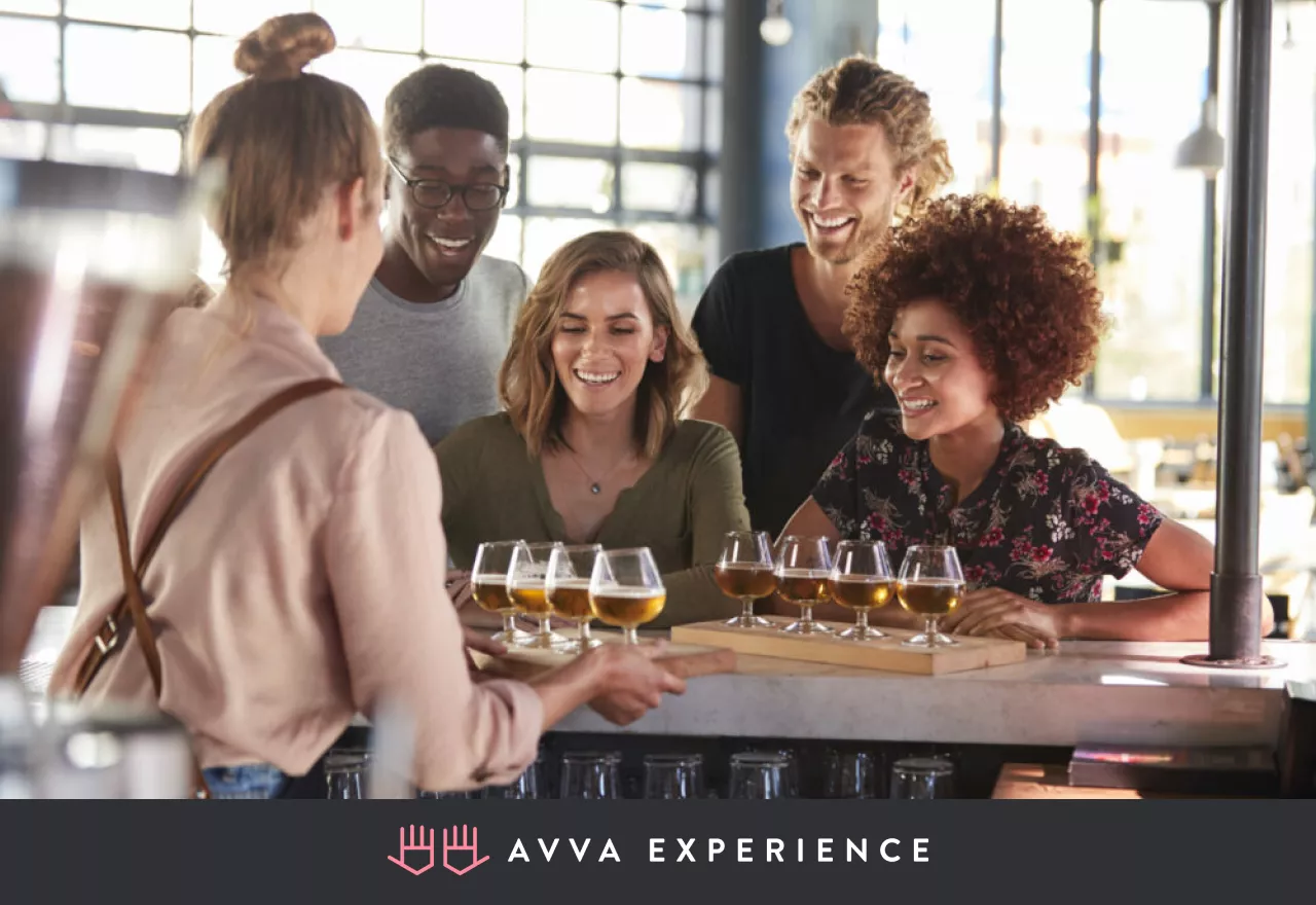 Virtual beer tasting is a top event offered by Avva Experience