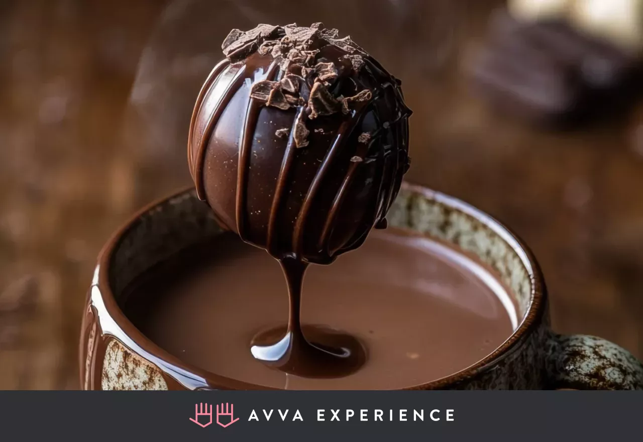 Online hot chocolate bomb making class for improving employee efficiency
