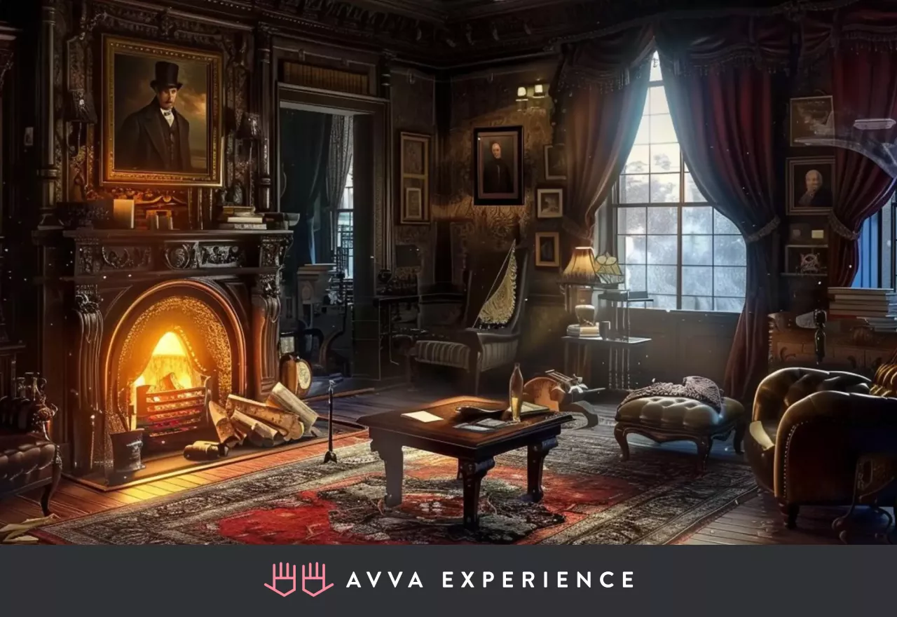 Sherlock Holmes Winter Tale is the best virtual team building escape room activity