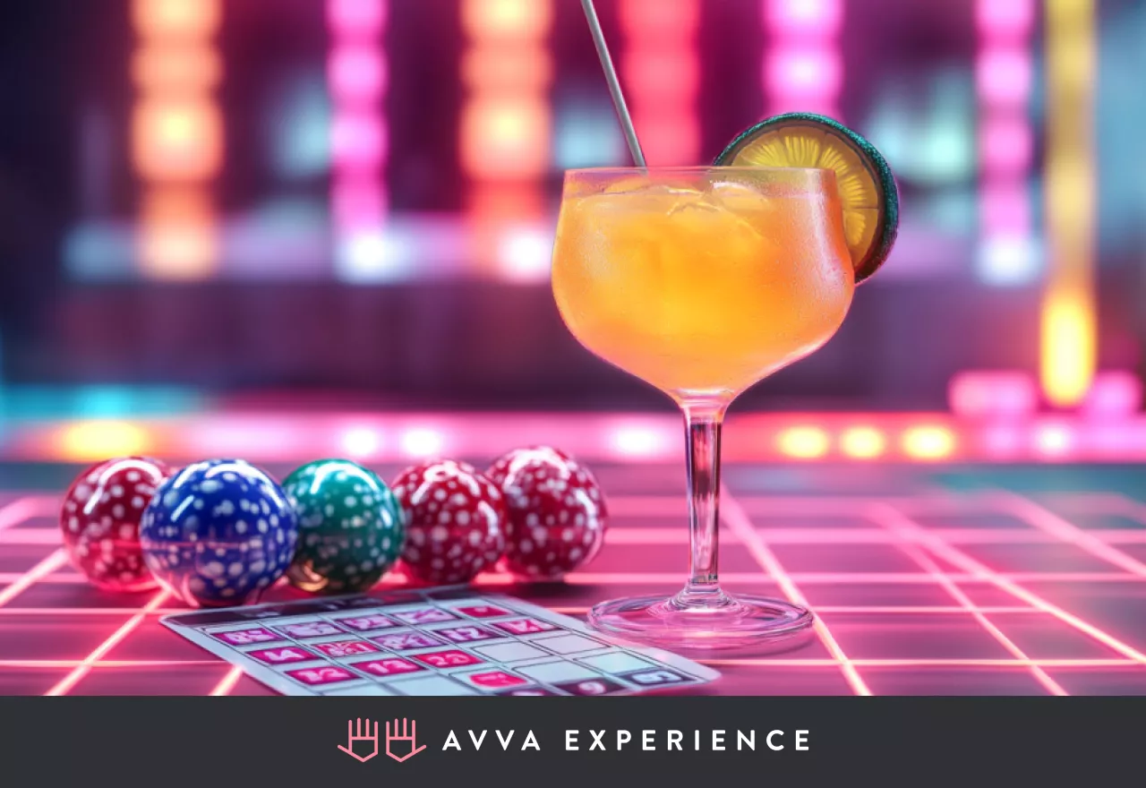 cocktail making class with bingo show is one of the favorite women's history month activities
