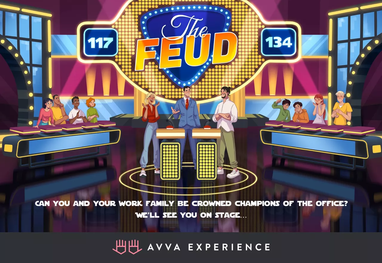 Feud is one of the best virtual employee appreciation activities