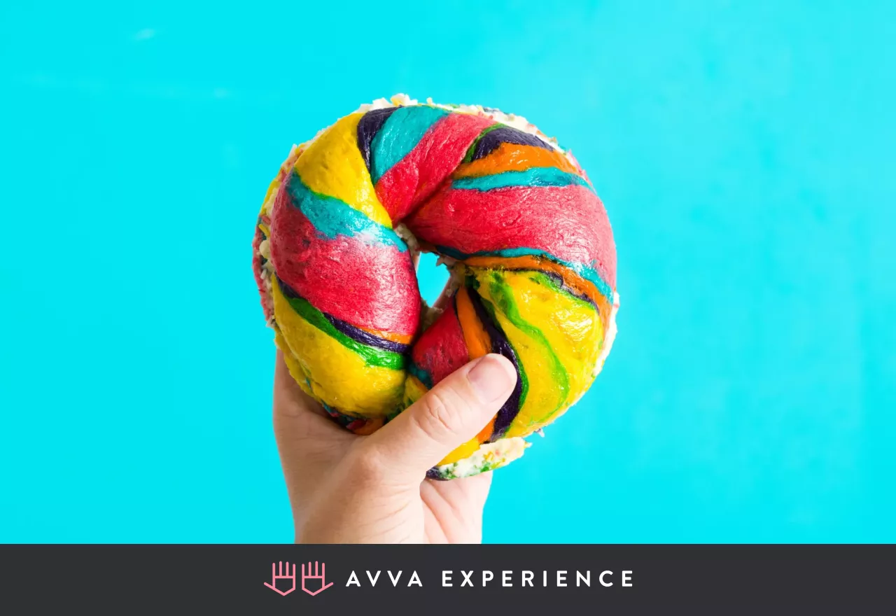 Bake the Rainbow digital bagel class