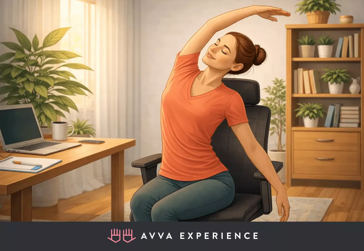 Online Desk Yoga Class for Posture