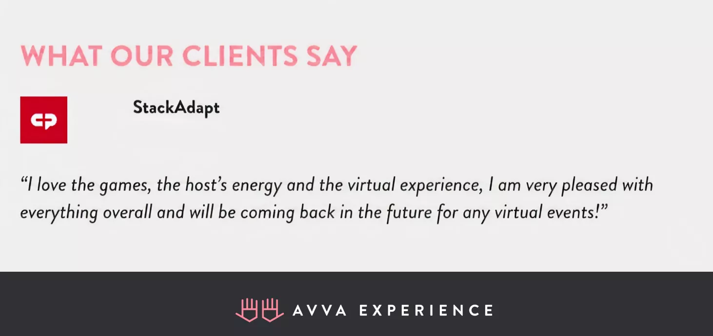 Feedback on planning a virtual event