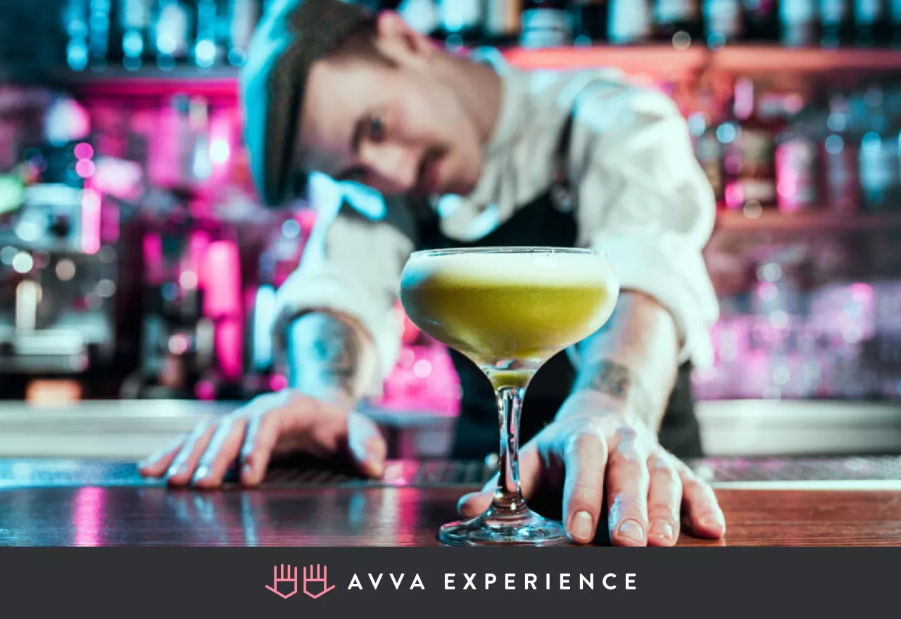 virtual cocktail making class for B2B