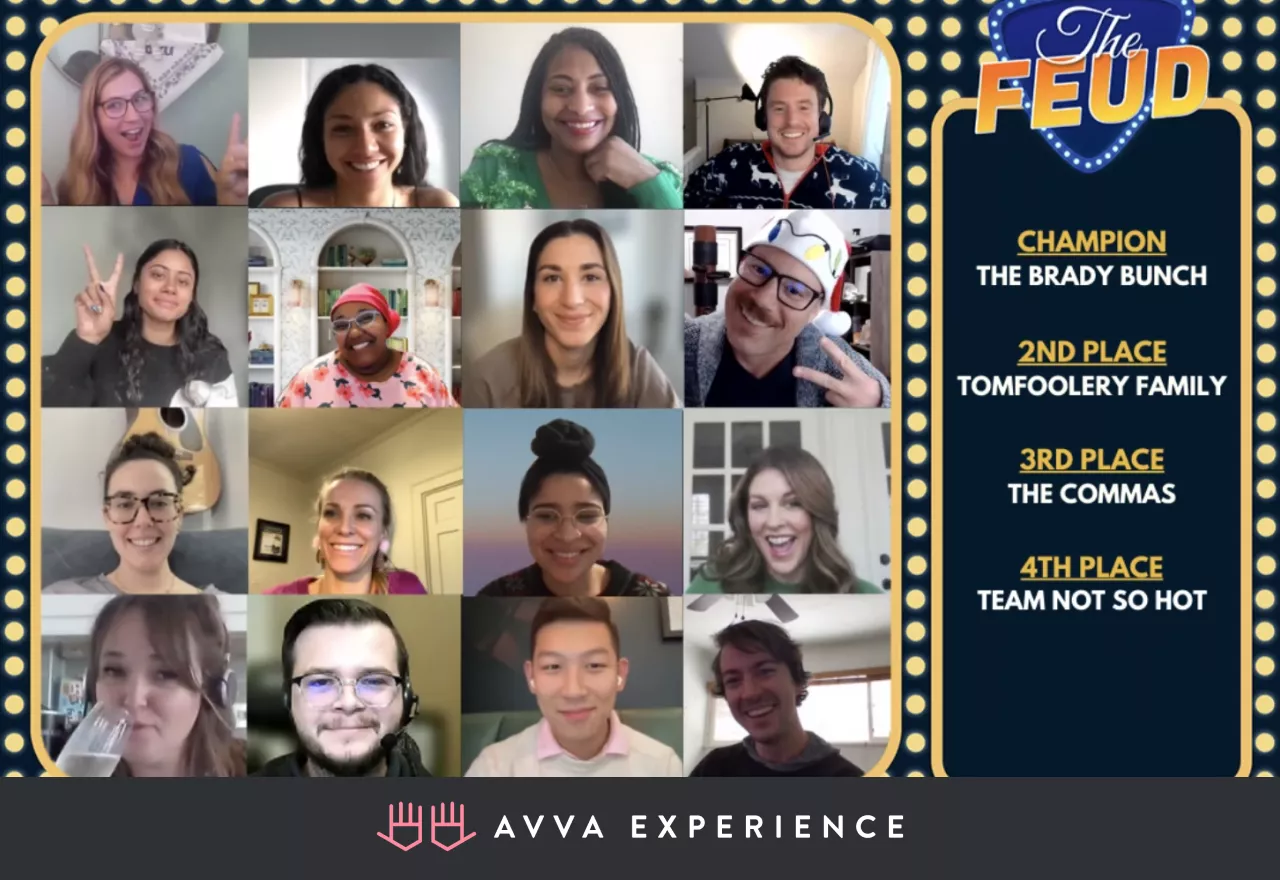 virtual the Feud game for sales teams