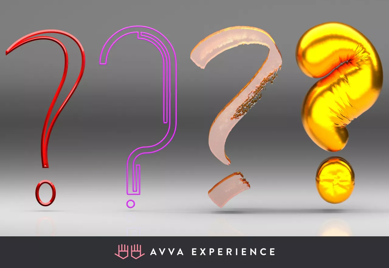 Illustration of question marks