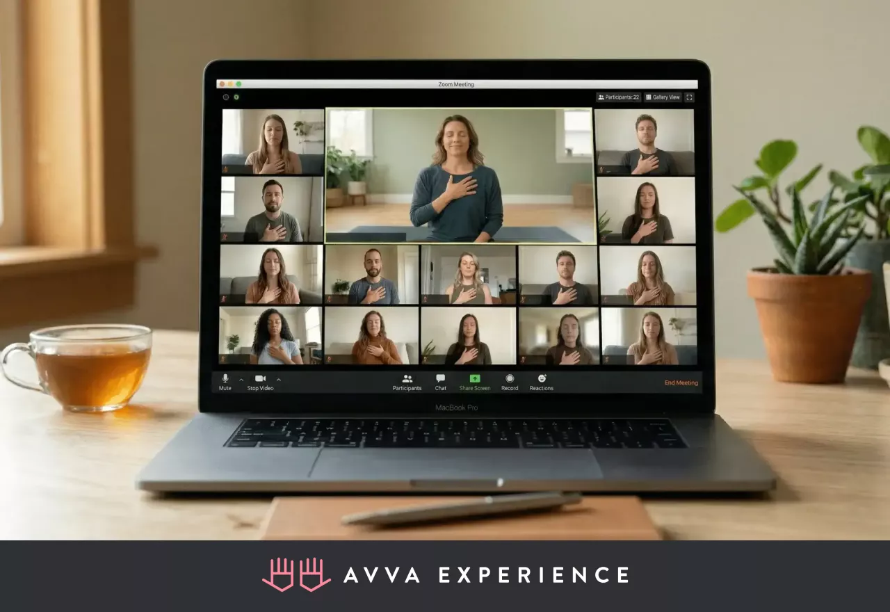 Digital Desk Yoga Class for Energy