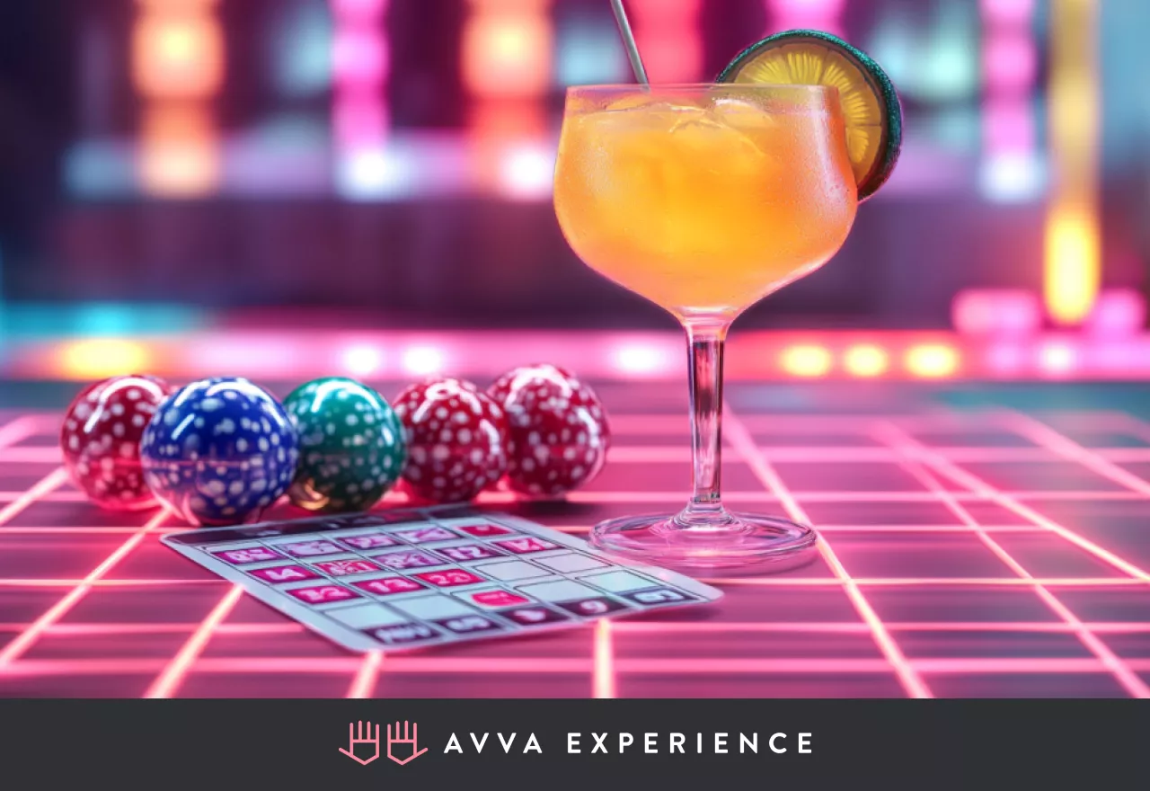 virtual bingo with cocktails for fun