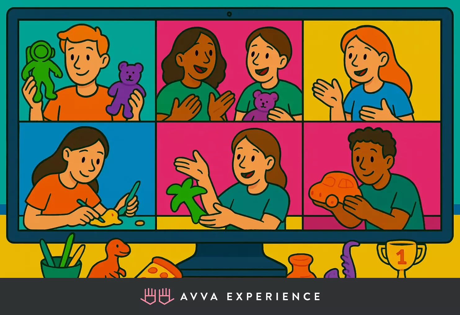 virtual clay-building challenge