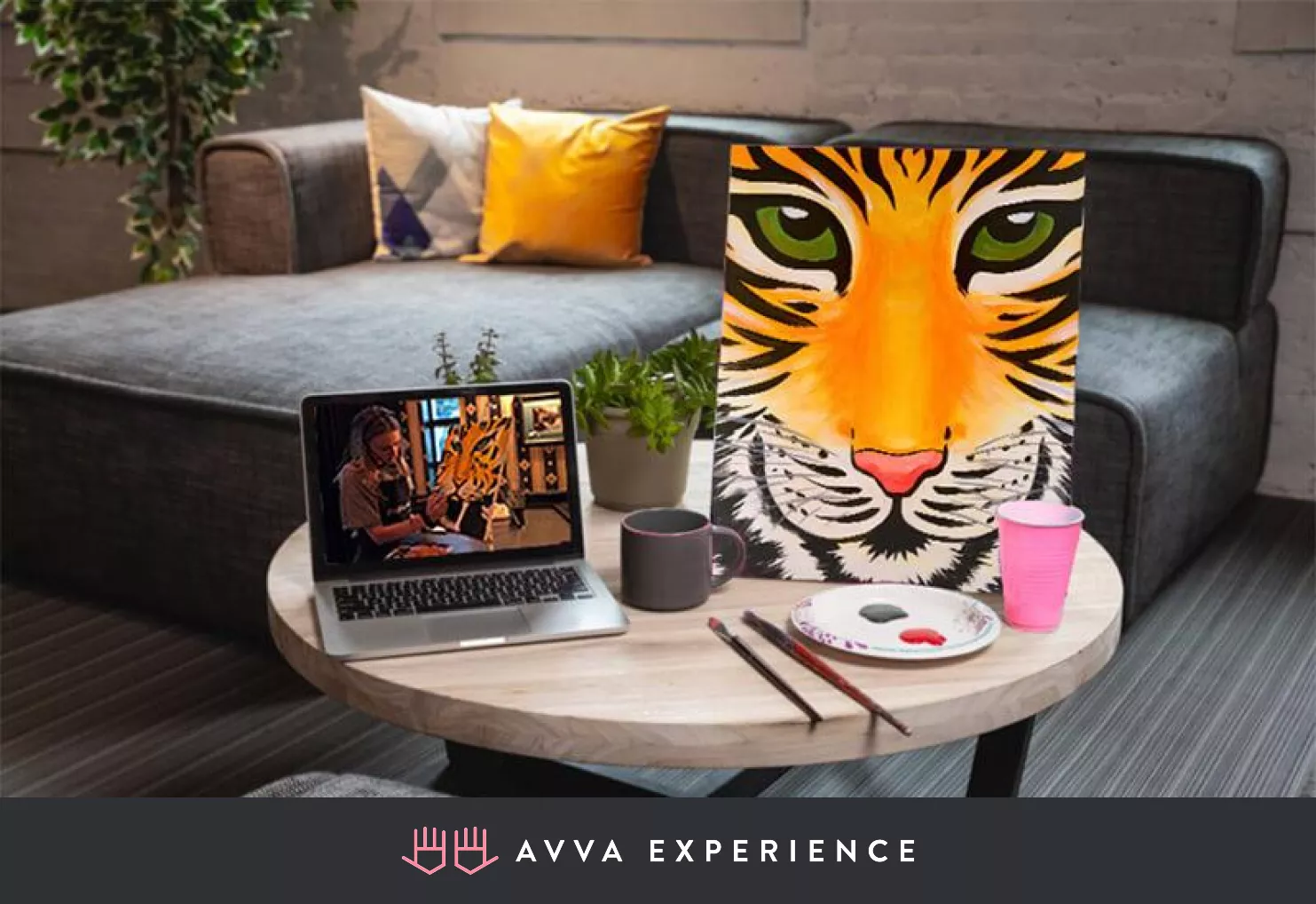 Virtual Corporate Events Ideas The Ultimate Virtual Painting Workshop